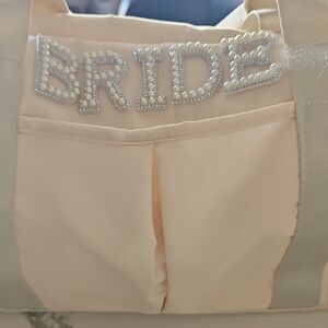 Elegant Cream Bride Tote Bag